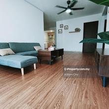 Newly renovated, (almost) fully furnished.