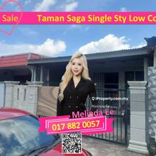 Kulai Taman Saga Renovated Single Storey Low Cost Terrace 2bed