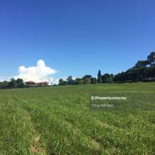 Flat Land Above Road Level