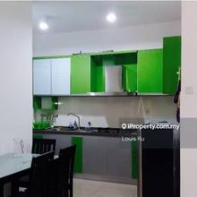 Partly Furnished unit with good view