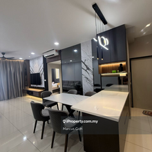 Fully furnished corner unit for rent in Setia Citg Residences .