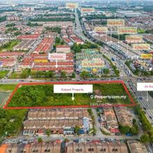 Commercial land facing main road Taman Sentosa Klang