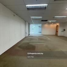 Office Square Office For Rent Partially Furnished 