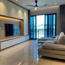 Queens Residences 1000sf Fully Reno and Furni High Floor Corner Unit