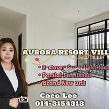 Aurora Resort Villas @ Brand New 2-storey Superlink House