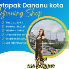 Facing  Residential Adjoining Unit Setapak Danua Kota 