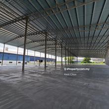 Limited 89000sf built up and 3 acres land area factory, available now!