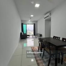 Fully furnished with airconds / Kitchen cabinet  / Actual unit