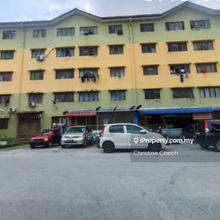 Low cost flat taman bayu perdana klang g floor for sale