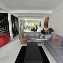 Industrial-Inspired 2-Storey Link House in Federal Hill, Bangsar