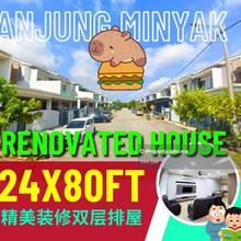 Renovated Double Storey House at Tanjung Minyak Perdana near Cheng