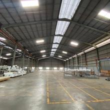 Good condition Detached factory for Rent with large compound 