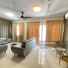 Fully furnished Corner unit koi prima condo puchong taman mas 1098sf