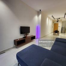 Spacious apartment with tasteful furnishing and breathtaking city view