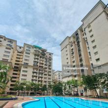 End unit more privacy, mid floor, partly furnished, wardrobe, kit cabi