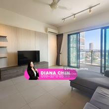 Nice partially furnished without furniture unit