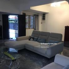 Corner house with good size side land garden