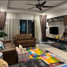 Corner unit. Partial furnished.