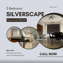 Great Fully Furnish 3 Room Silverscape Residence Condo Melaka Raya