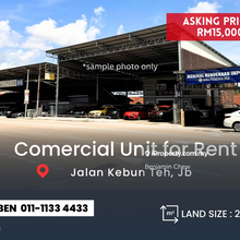Kebun Teh Comercial lot for Rent