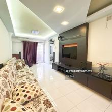 Bandar Damai Perdana Cheras Aliran Damai Apartment Furnished & Reno