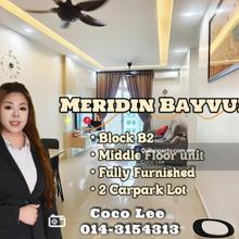 Meridin Bayvue @ Fully Furnished Middle Floor unit