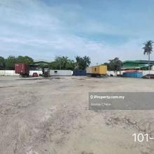 Telok gong port klang 2.6 acres flat land non flood suitable parking
