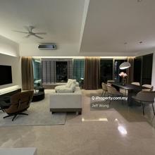 Duplex, private lift with a small garden