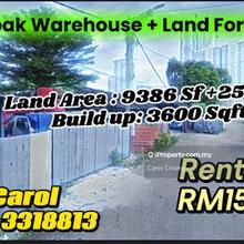 Setapak Warehouse Plus Land For Rent 