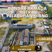 Bandar Armada Putra Pelabuhan Klang Industrial Land For Sale 