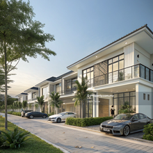 New Launch Double storey Terrace End Lot 35x70 Next To Senai