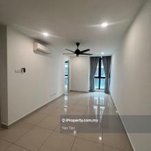 Partially furnished with washing machine & fridge