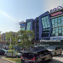 Modern facade in Setia Alam popular commercial area