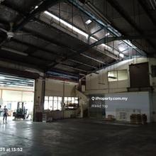 1.5 Storey Corner Factory Warehouse at Bandar Baru Bangi for rent