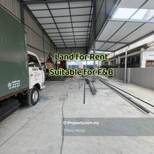 Jinjang Utara Land For Rent Suitable for Commercial F&B Business