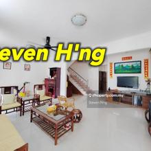 2 storey Semi-D Paya Terubong concrete flooring near Farlim Ayer Itam