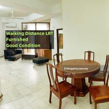 Furnished unit, 3r2b, walking distance LRT, pwtc, mall, good location
