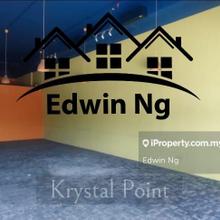 Krystal Point Ground Floor Shoplot, Facing Main Road, High Visibility