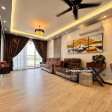 Prima Bintawa Apartment Fully Furnished For Rent, Facing River
