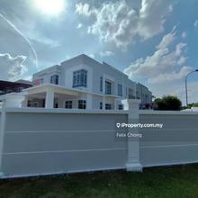 Kempas Height Double Storey Cluster,Johor Bahru,Corner Lot
