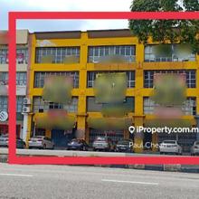 Facing Main Road Shoplot with Prime area For Sale.