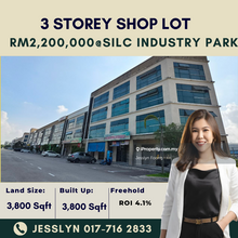Jalan Silc 2, Silc Industry Park 3 Storey Shop Lot For Sale