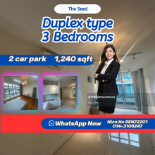 The Seed Duplex @ Sutera Utama Apartment for sale