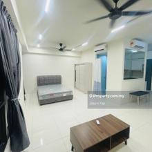 Studio Open Concept Unit Fully Furnished Good Condition