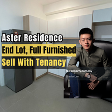 End Lot, Sell With Tenancy, 9/10 Condition, Fully Furnished