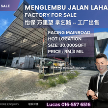 Menglembu Jalan Lahat Ipoh Factory/Warehouse For Sale