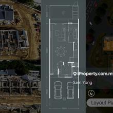 Brand New Double Storey Terrace Intermediate at Canada Meadow, Miri