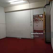 Plaza metro prima kepong, 1st floor corner shop office, below market