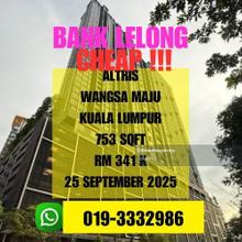 Bank Lelong Residensi Altris Wangsa Maju Kuala Lumpur