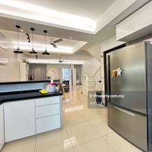 2 storey townhouse cascara 88 teluk kumbar renovated rare nice
